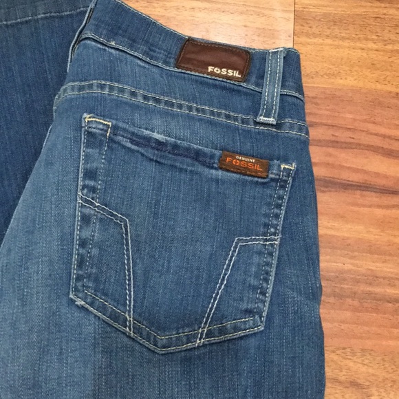 Wide Leg Fossil Jeans - Picture 2 of 6